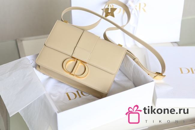 DIOR| 30 Montaigne Beige - 24x17x8cm - 1