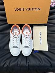 LV Unisex Orange Rivoli Sneakers - 3