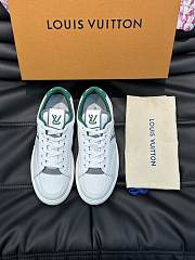 LV Unisex Green Rivoli Sneaker - 3