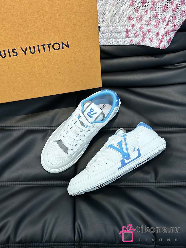 LV Unisex Blue Rivoli Sneaker - 1