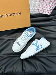 LV Unisex Blue Rivoli Sneaker - 1