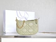 Dior Caro Green Handbag - 25x16x2.5cm - 1