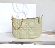 Dior Caro Green Handbag - 25x16x2.5cm - 2