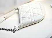 Dior Caro White Handbag - 25x16x2.5cm - 4