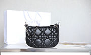 Dior Caro Black Handbag - 25x16x2.5cm - 1