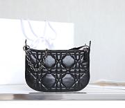 Dior Caro Black Handbag - 25x16x2.5cm - 5