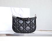 Dior Caro Black Handbag - 25x16x2.5cm - 2