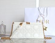 Dior Caro Latte Clutch - 27.5x14x4.5cm - 4