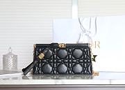 Dior Caro Black Clutch - 27.5x14x4.5cm - 1