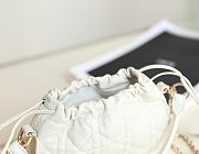 Dior Lady Milly Mini Bag White - 19x13x5cm - 3