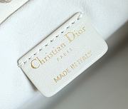 Dior Lady Milly Mini Bag White - 19x13x5cm - 2