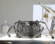 Dior Lady Milly Mini Bag Black - 19x13x5cm - 1