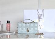 Dior Miss Light Blue Mini Bag - 21x11.5x4.5cm - 1