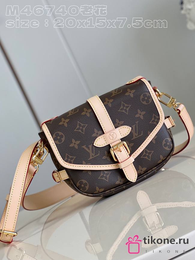 LV Monogram Saumur BB - 20x15x7cm - 1