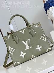 LV Onthego Monogram Empreinte Green - 25x19x11cm - 1