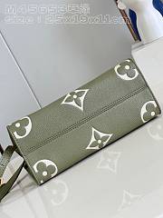 LV Onthego Monogram Empreinte Green - 25x19x11cm - 2