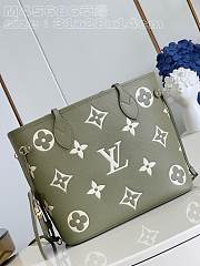 LV Neverfull Light Khaki/Cream - 31x28x14cm - 5