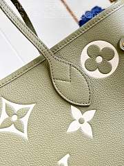 LV Neverfull Light Khaki/Cream - 31x28x14cm - 3