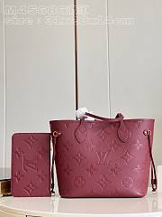 LV Neverfull MM Wine Red - 31x28x14cm - 1