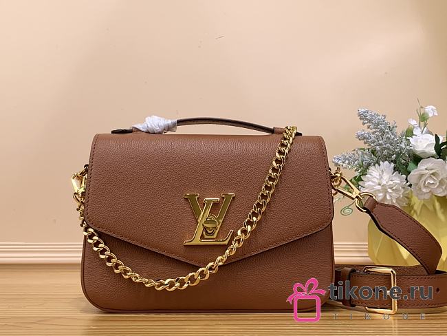 LV Oxford Brown Handbag - 22x16x9.5cm - 1