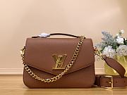 LV Oxford Brown Handbag - 22x16x9.5cm - 1