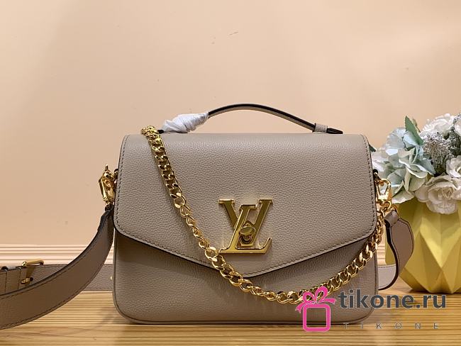 LV Oxford Beige Handbag - 22x16x9.5cm - 1