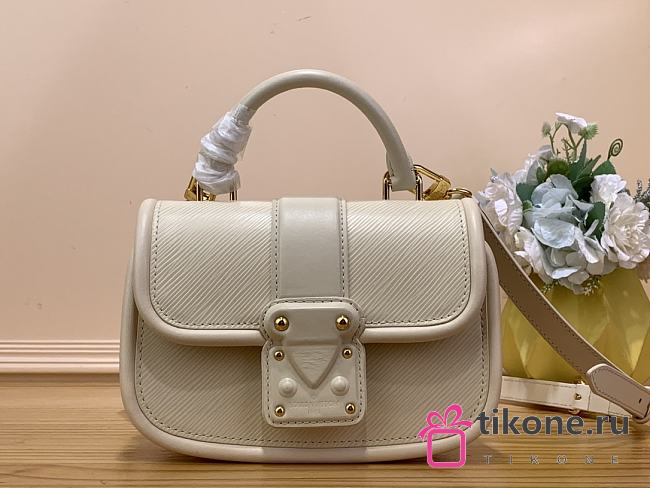 LV Hide &Seek White Handbag - 21x15x8cm - 1