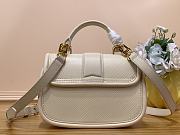 LV Hide &Seek White Handbag - 21x15x8cm - 4