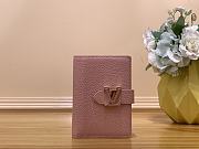 LV Pink Vertical Taurillon - 9x12x1cm - 1