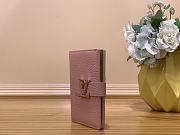 LV Pink Vertical Taurillon - 9x12x1cm - 2