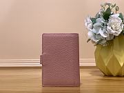 LV Pink Vertical Taurillon - 9x12x1cm - 3