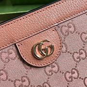 GG Ophidia Small Should Bag In Pink - 26x17.5x8cm - 2