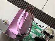 Fendi Roma Violet Tote Bag - 35x31x17cm - 5