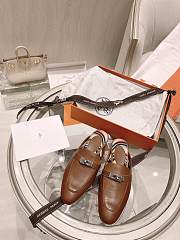 Hermes Kelly Buckle Half Flip Shoes - 3