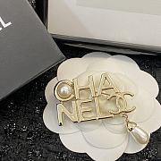 Chanel22 Glossy Pearl Brooch  - 4