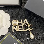 Chanel22 Glossy Pearl Brooch  - 2