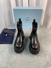 Prada Boots Black With Logo - 5