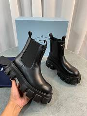 Prada Boots Black With Logo - 2