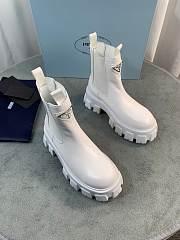 Prada Boots White With Logo - 1