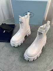 Prada Boots White With Logo - 2