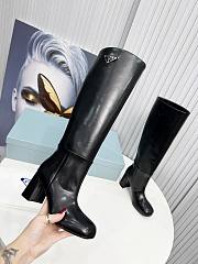 Prada Long Boots Black - 6.5cm 01 - 2