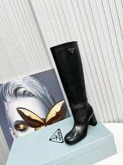 Prada Long Boots Black - 6.5cm 01 - 3