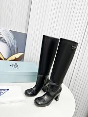 Prada Long Boots Black - 6.5cm 01 - 5