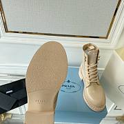 Prada Beige Boots With Logo - 4