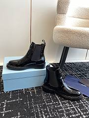 Prada Shiny Black Boots  - 3