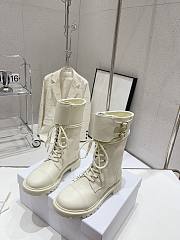 DIOR Martin White Boots - 1