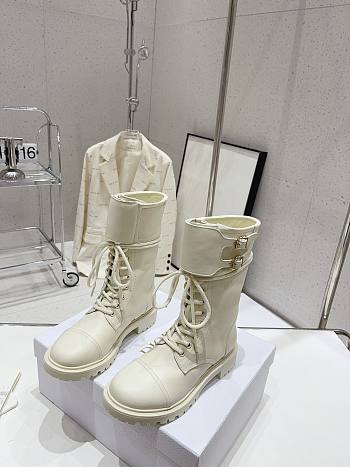 DIOR Martin White Boots