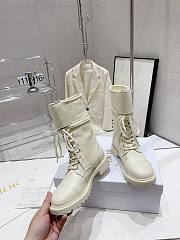 DIOR Martin White Boots - 3