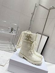 DIOR Martin White Boots - 2