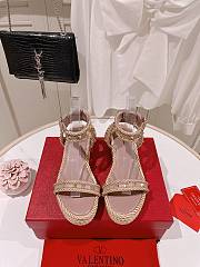 Valentino Garavani Rockstud Wedge Sandals - 2